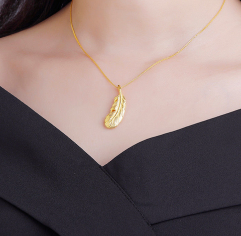 Gold Wing Necklace