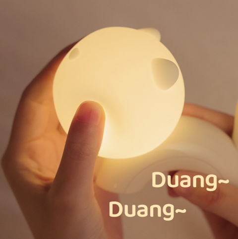Arching Round Kitten Nightlight