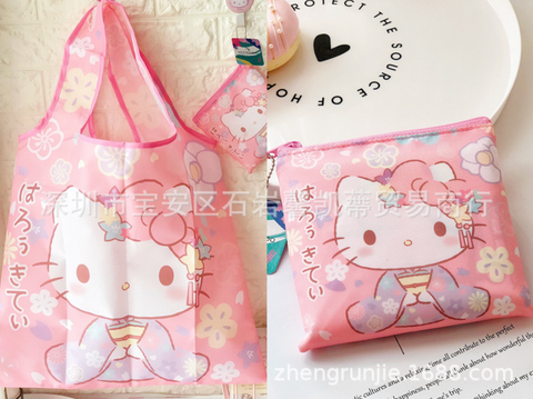 Sanrio Compact Zipper Shopping Bag