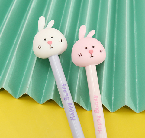Happy Bunny Gel Ink Pen Black 0.5mm