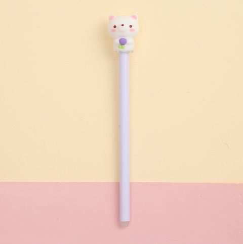 Tulip Bear Gel Ink Pen Black 0.5mm