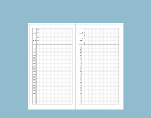 MINI Travellers Notebook Inserts