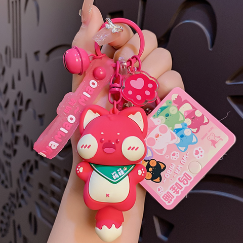 Screaming Fox Keychain