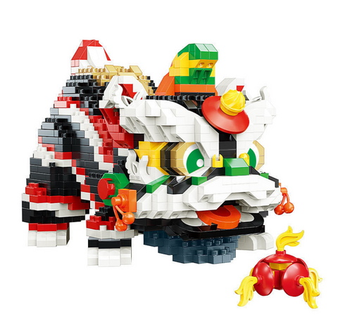 Chinese Lion Building Block