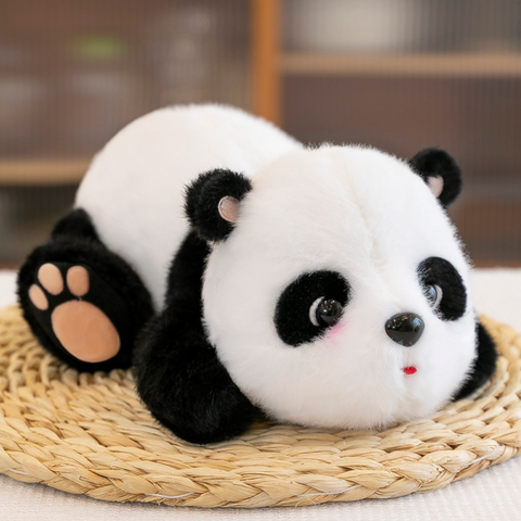 Furry Panda Plush 25cm