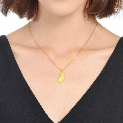 Gold Wing Necklace