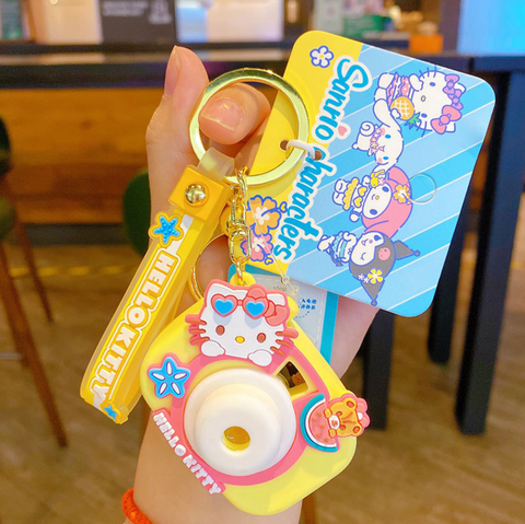 Sanrio Camera Keychain
