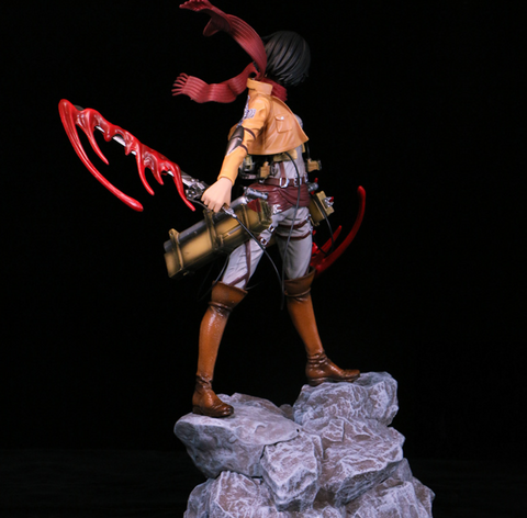 Attack on Titan Good Day Mikasa Statue