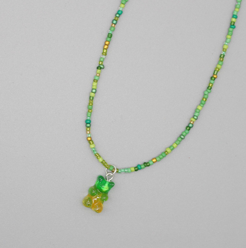 Gummy Bear Colorful Necklace