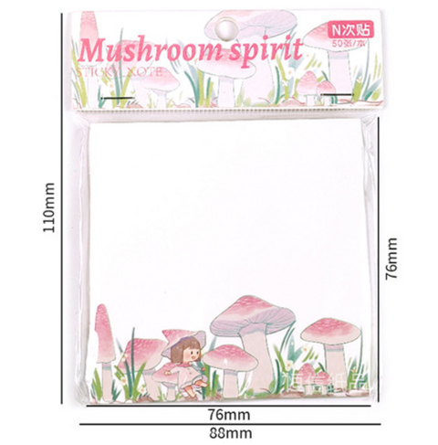 Mushroom Spirit Sticky Note