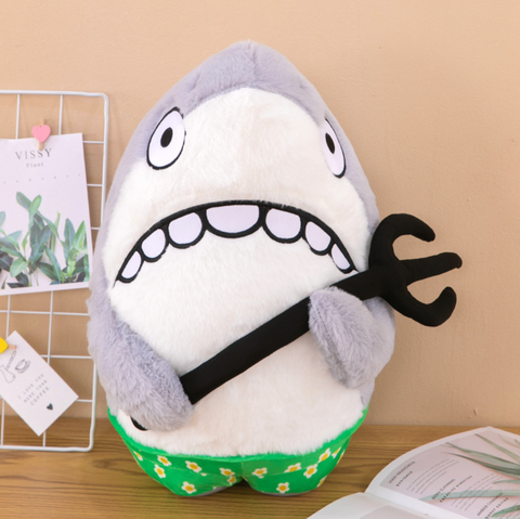 Pitchfork Shark Plush 35cm