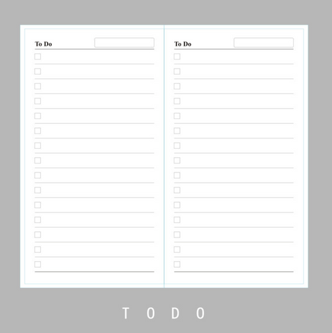 Travellers Notebook Inserts