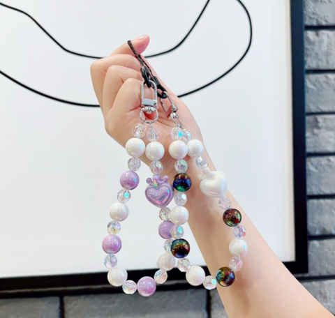 Heart Crown Cellphone Bracelet
