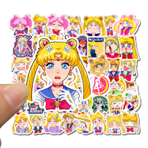 Sailormoon Vinyl Stickers 50pc
