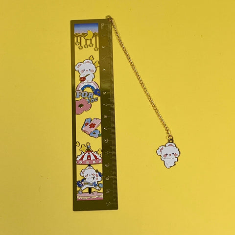 Zhizhi Rabbit Metal Bookmark