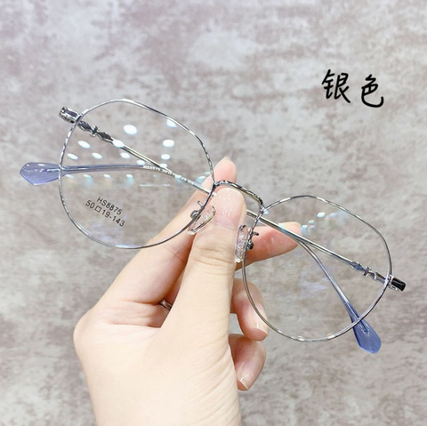 Blue Light Round Frame Glasses