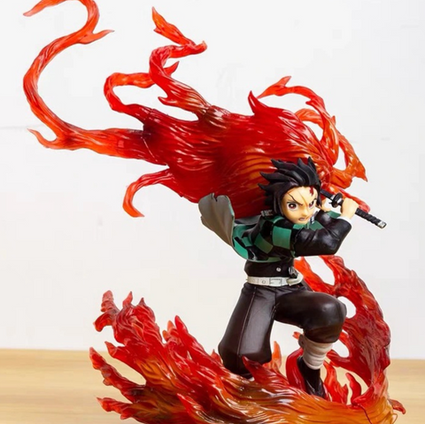 Demon Slayer Tanjiro Fire Statue