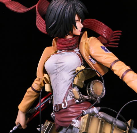 Attack on Titan Good Day Mikasa Statue