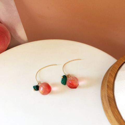 Peach Earring