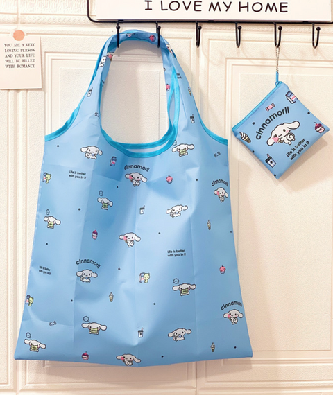 Sanrio Compact Zipper Shopping Bag
