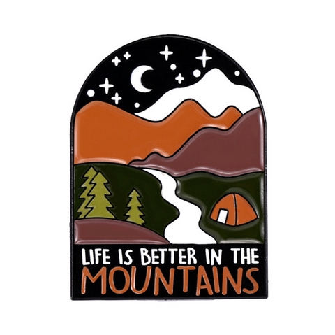 Nature Travel Pin