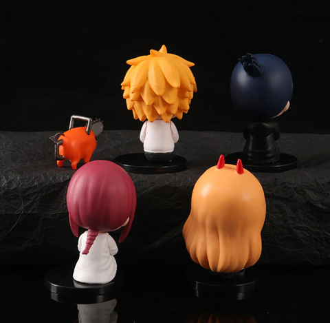 Chainsaw Man Sitting Statues