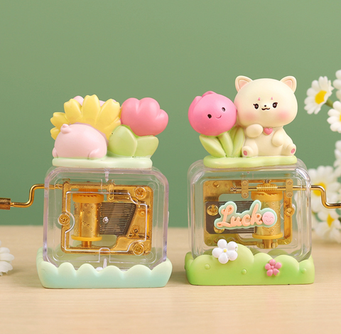Sanrio Music Box Statue - White Rabbit