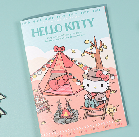 Sanrio Camping A5 Lined Notebook