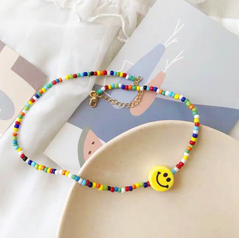Smiley Face Choker