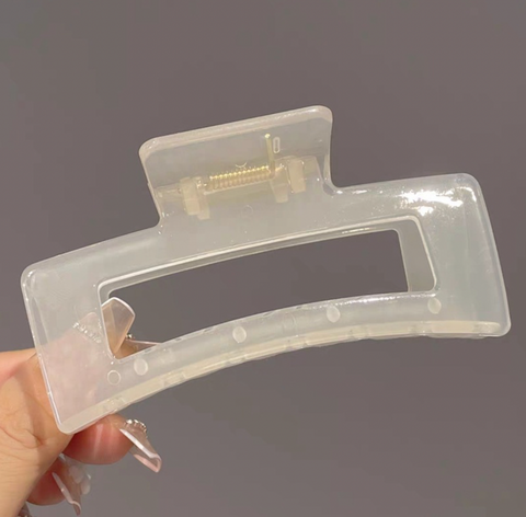 Square Shell Hair Claw Clip
