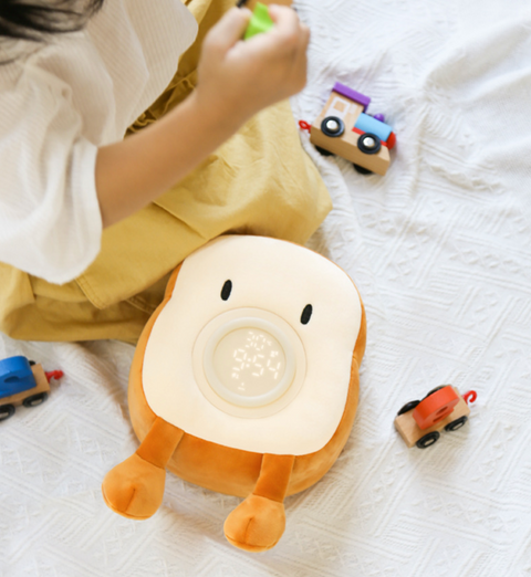 Toast Plush Clock