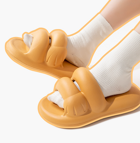 Cat Paw Soft Slippers