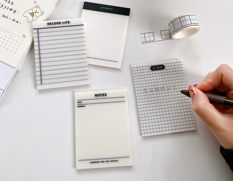Translucent PET Sticky Note