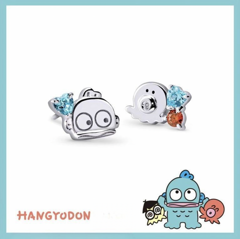 Hangyodon Silver Earring