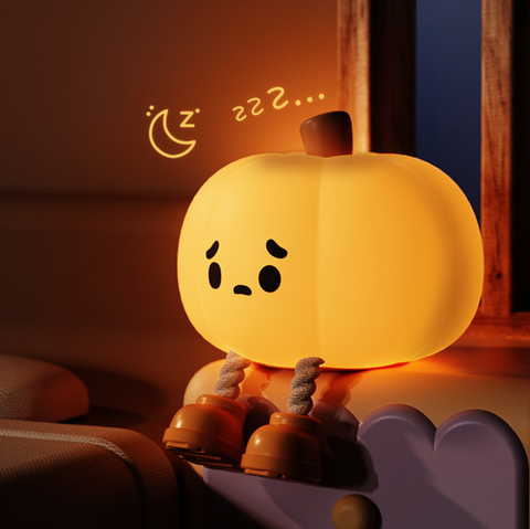 Worried Pumpkin Nightlight