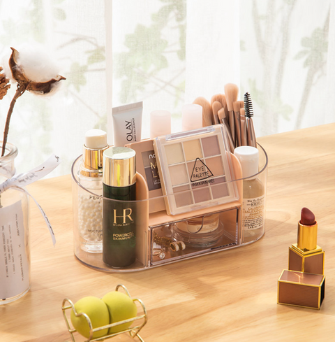 Clear Makeup Storage