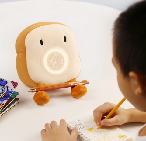 Toast Plush Clock