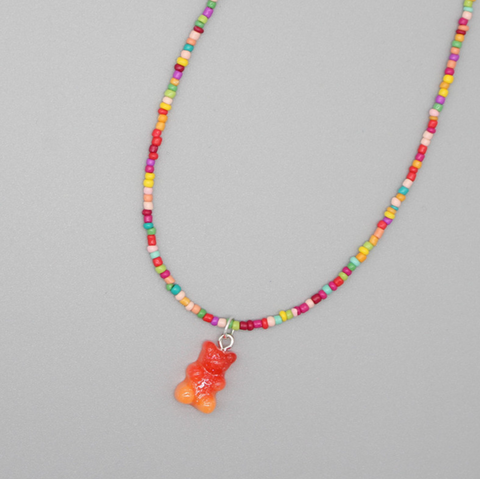 Gummy Bear Colorful Necklace