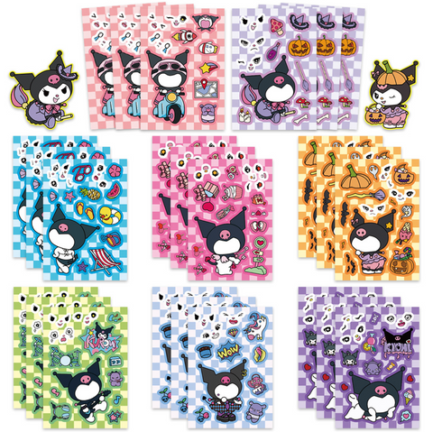 Kuromi Collage Stickers 8 Pack