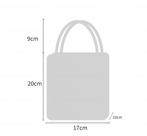 Versatile Minimalist Knit Shoulder Purse
