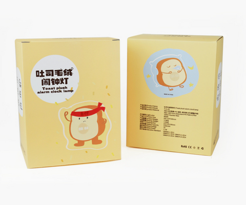 Toast Plush Clock