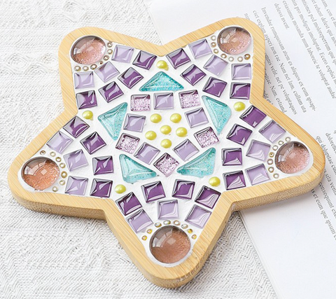 Star Mosaic Plate DIY