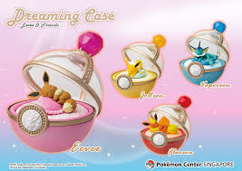 Pokemon Dreaming Case Statues