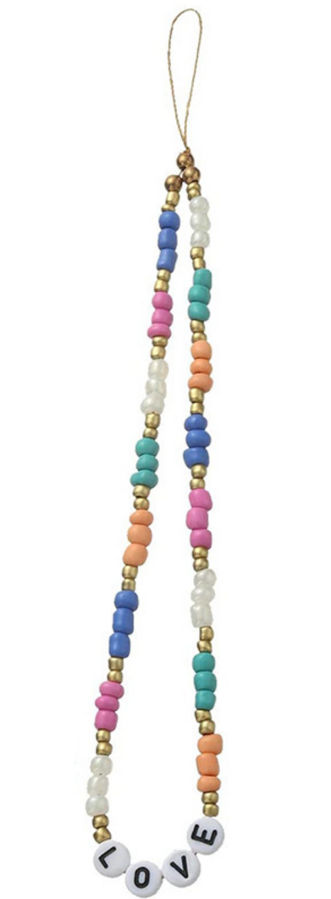 Fun Beaded Cellphone Bracelet