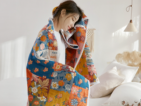 Rhine Cotton Towel Blanket 90x180cm