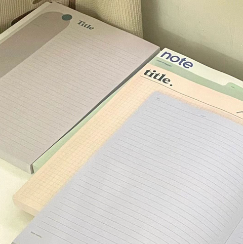 Retro Industrial Style B5 Notepad