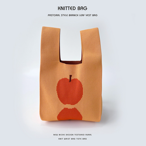 Minimalist Knitted Bag