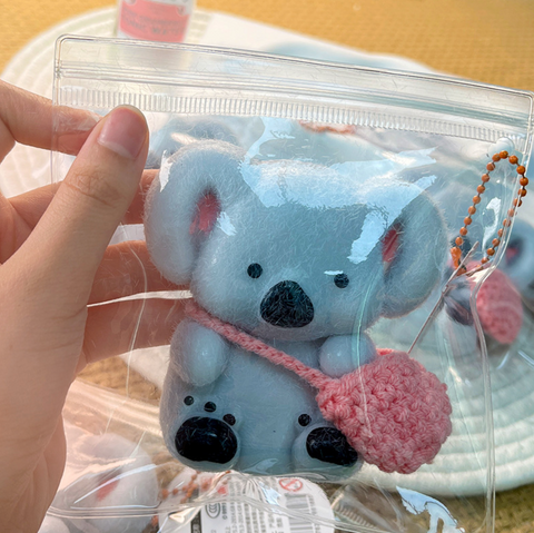 Fuzzy Koala in Package Squishy