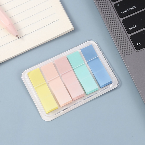 Pull Out Transparent Tabs Sticky Note
