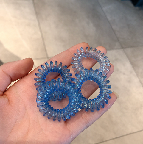 Telephone Wire 9 Set Hair Tie